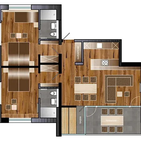 λlpstern - Silvretta Card Premium Betrieb Appartement *